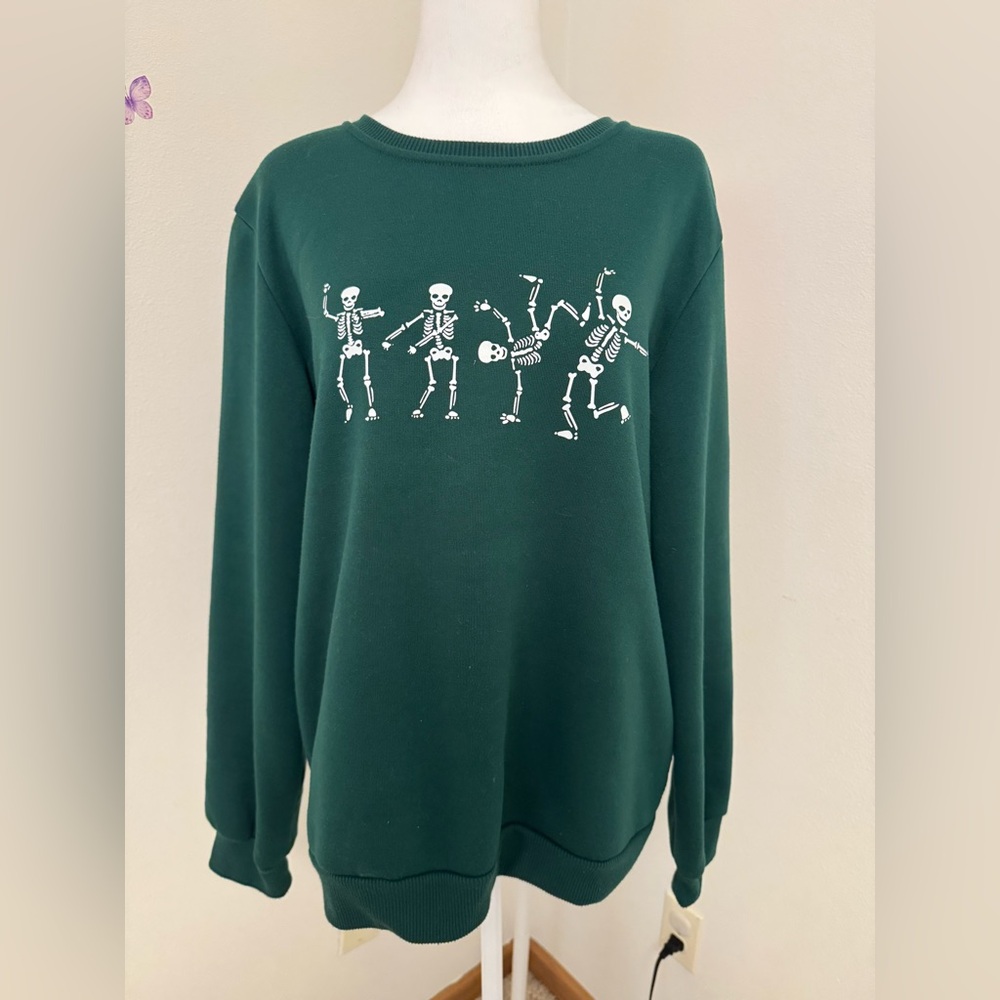 Skeleton Fleece Sweatshirt